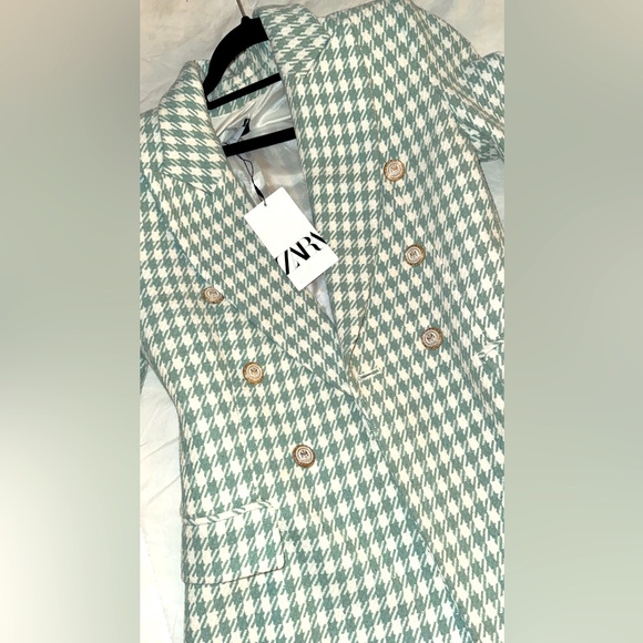 ZARA CHECKERED BLAZER COLLECTION Brand New with Tags - Picture 3 of 9